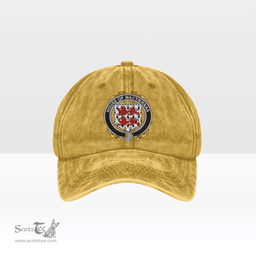 Irish House of MACTIERNAN Coat of Arms Family Crest Ireland Denim Cap