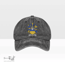 Irish Walter Coat of Arms Family Crest Ireland Denim Cap