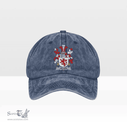 Irish Talbot Coat of Arms Family Crest Ireland Denim Cap