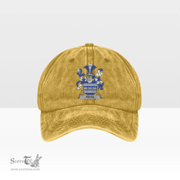 Irish Piers Coat of Arms Family Crest Ireland Denim Cap