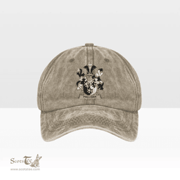 Irish Palliser Coat of Arms Family Crest Ireland Denim Cap