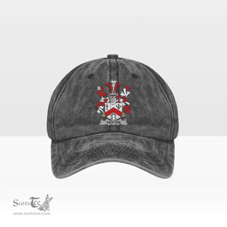 Irish Sexton Coat of Arms Family Crest Ireland Denim Cap