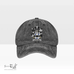 Irish Staples Coat of Arms Family Crest Ireland Denim Cap