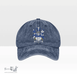 Irish Sheppard Coat of Arms Family Crest Ireland Denim Cap