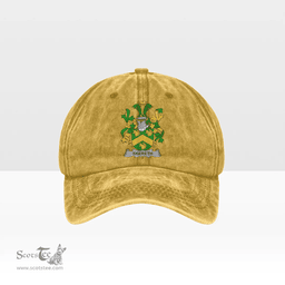 Irish Skereth or Skerret Coat of Arms Family Crest Ireland Denim Cap
