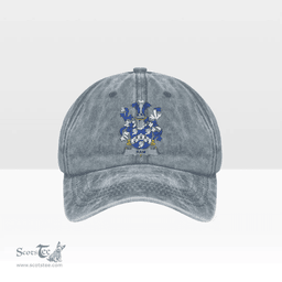 Irish Ram Coat of Arms Family Crest Ireland Denim Cap