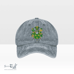 Irish Rotheram Coat of Arms Family Crest Ireland Denim Cap