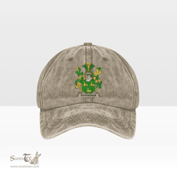 Irish Rotheram Coat of Arms Family Crest Ireland Denim Cap