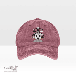 Irish Ruxton Coat of Arms Family Crest Ireland Denim Cap