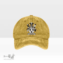 Irish Ruxton Coat of Arms Family Crest Ireland Denim Cap