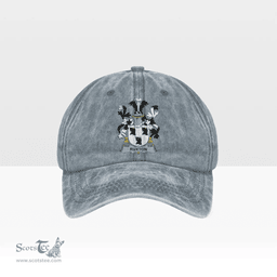 Irish Ruxton Coat of Arms Family Crest Ireland Denim Cap