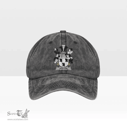 Irish Ruxton Coat of Arms Family Crest Ireland Denim Cap
