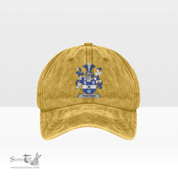 Irish Traynor or Trainer Coat of Arms Family Crest Ireland Denim Cap