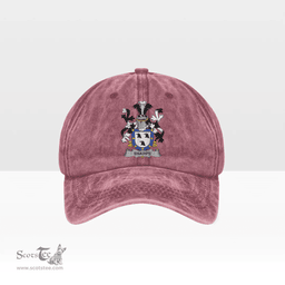 Irish Sharpe Coat of Arms Family Crest Ireland Denim Cap