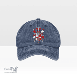 Irish Sarsfield Coat of Arms Family Crest Ireland Denim Cap