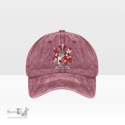 Irish Sarsfield Coat of Arms Family Crest Ireland Denim Cap