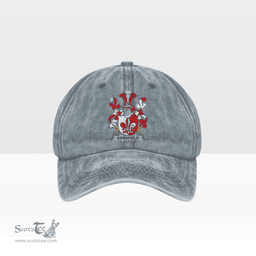 Irish Sarsfield Coat of Arms Family Crest Ireland Denim Cap