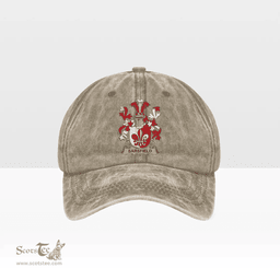 Irish Sarsfield Coat of Arms Family Crest Ireland Denim Cap
