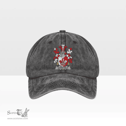Irish Sarsfield Coat of Arms Family Crest Ireland Denim Cap