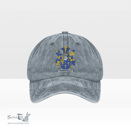 Irish Somerville Coat of Arms Family Crest Ireland Denim Cap