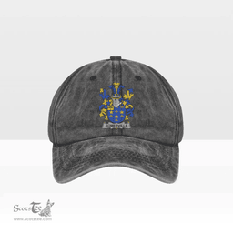 Irish Somerville Coat of Arms Family Crest Ireland Denim Cap