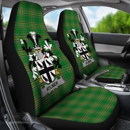 Irish Aylmer Coat of Arms Family Crest Ireland Car Seat Cover Irish National Tartan Irish County Car Seat Cover