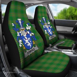 Irish Domvile Coat of Arms Family Crest Ireland Car Seat Cover Irish National Tartan Irish County Car Seat Cover