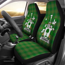 Irish Connor or O'Connor (Don) Coat of Arms Family Crest Ireland Car Seat Cover Irish National Tartan Irish County Car Seat Cover