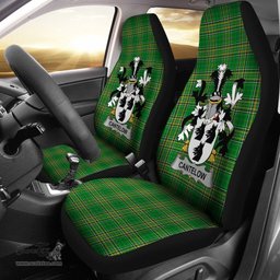 Irish Cantelow (e) Coat of Arms Family Crest Ireland Car Seat Cover Irish National Tartan Irish County Car Seat Cover