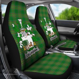 Irish Callaghan or O'Callaghan Coat of Arms Family Crest Ireland Car Seat Cover Irish National Tartan Irish County Car Seat Cover