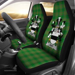 Irish Burt or Birt Coat of Arms Family Crest Ireland Car Seat Cover Irish National Tartan Irish County Car Seat Cover