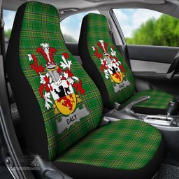Irish Daly or O'Daly Coat of Arms Family Crest Ireland Car Seat Cover Irish National Tartan Irish County Car Seat Cover