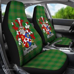 Irish Hardy Coat of Arms Family Crest Ireland Car Seat Cover Irish National Tartan Irish County Car Seat Cover