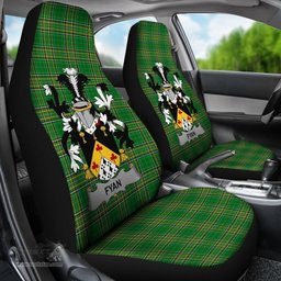 Irish Fyan or Faghan Coat of Arms Family Crest Ireland Car Seat Cover Irish National Tartan Irish County Car Seat Cover