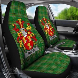 Irish Hamley Coat of Arms Family Crest Ireland Car Seat Cover Irish National Tartan Irish County Car Seat Cover