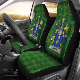 Irish Fahey or O'Fahy Coat of Arms Family Crest Ireland Car Seat Cover Irish National Tartan Irish County Car Seat Cover