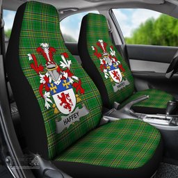 Irish Haffey Coat of Arms Family Crest Ireland Car Seat Cover Irish National Tartan Irish County Car Seat Cover