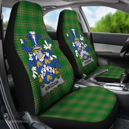 Irish Kingdon Coat of Arms Family Crest Ireland Car Seat Cover Irish National Tartan Irish County Car Seat Cover