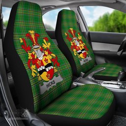 Irish Hicks Coat of Arms Family Crest Ireland Car Seat Cover Irish National Tartan Irish County Car Seat Cover
