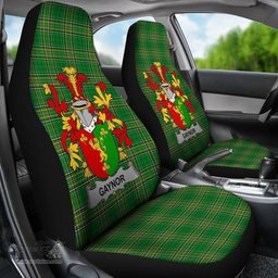 Irish Gaynor or McGaynor Coat of Arms Family Crest Ireland Car Seat Cover Irish National Tartan Irish County Car Seat Cover