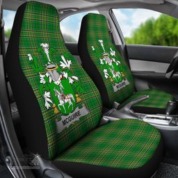 Irish McGuire and Maguire Coat of Arms Family Crest Ireland Car Seat Cover Irish National Tartan Irish County Car Seat Cover