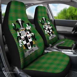 Irish Orpie Coat of Arms Family Crest Ireland Car Seat Cover Irish National Tartan Irish County Car Seat Cover