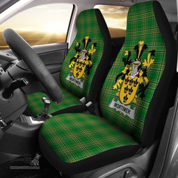Irish Mortimer Coat of Arms Family Crest Ireland Car Seat Cover Irish National Tartan Irish County Car Seat Cover