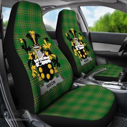 Irish Nixon Coat of Arms Family Crest Ireland Car Seat Cover Irish National Tartan Irish County Car Seat Cover