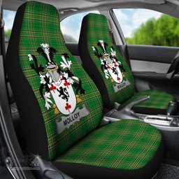 Irish Molloy or O'Mulloy Coat of Arms Family Crest Ireland Car Seat Cover Irish National Tartan Irish County Car Seat Cover