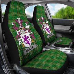 Irish McMore or More Coat of Arms Family Crest Ireland Car Seat Cover Irish National Tartan Irish County Car Seat Cover