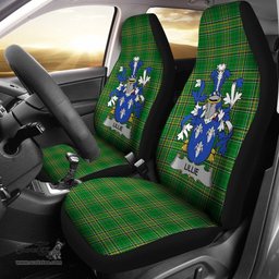Irish Lillie or MacLilly Coat of Arms Family Crest Ireland Car Seat Cover Irish National Tartan Irish County Car Seat Cover