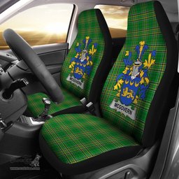 Irish McGovern or McGauran Coat of Arms Family Crest Ireland Car Seat Cover Irish National Tartan Irish County Car Seat Cover