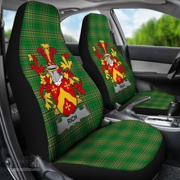 Irish Rich Coat of Arms Family Crest Ireland Car Seat Cover Irish National Tartan Irish County Car Seat Cover