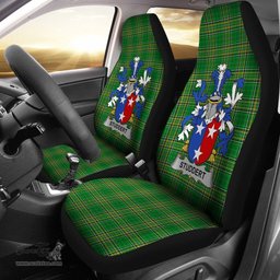 Irish Studdert Coat of Arms Family Crest Ireland Car Seat Cover Irish National Tartan Irish County Car Seat Cover